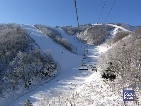 부영그룹 무주덕유산리조트 스키장 전경. ⓒ부영그룹