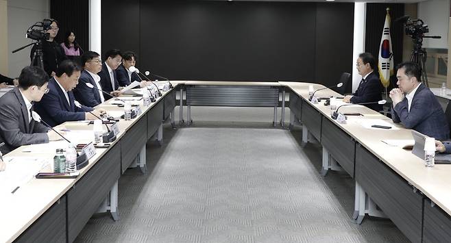 24일 오후 서울 여의도에서 열린 세종시 지역구 국회의원 초청 정책설명회. (세종시 제공. 재판매 및 DB금지)