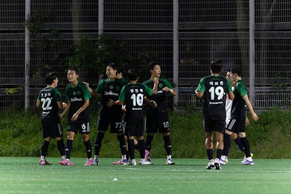 2025 서울 EOU컵 국제청소년축구대회에 출전한 한국 K리그 유스 선발팀. /사진=2025 서울 EOU컵 국제청소년축구대회 조직위