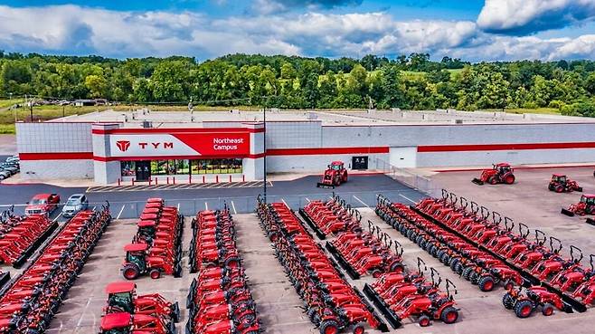 미국 펜실베니아주 블룸스버그에 위치한 ‘TYM 노스이스트 캠퍼스’ 전경. /TYM