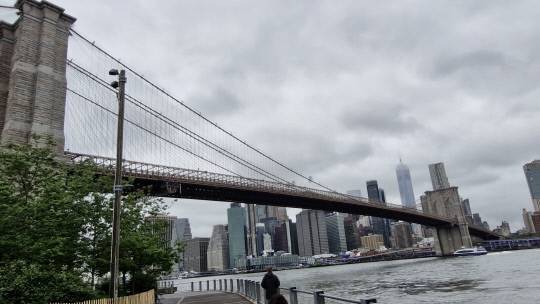뉴욕 브루클린 브릿지 전경. 강대묵 기자