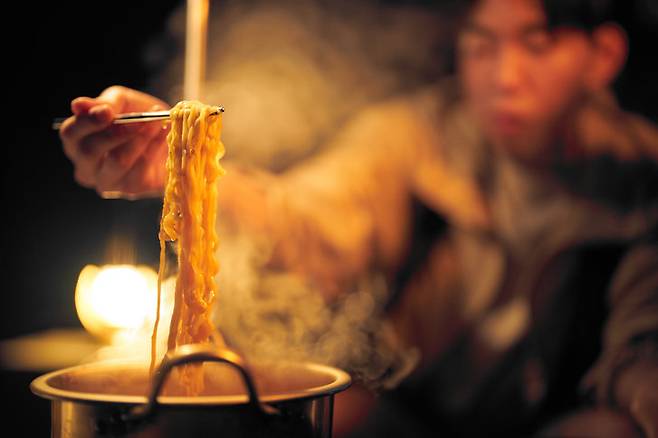 韓国のインスタントラーメンもナトリウムが非常に高くなっています。写真=ゲッティイメージ韓国。