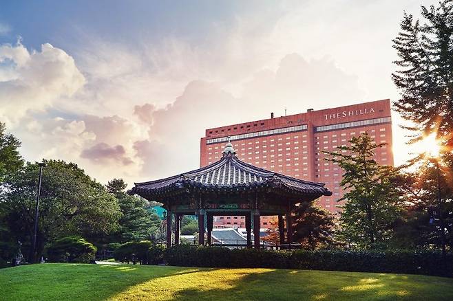 서울 신라호텔 전경. 뉴스1