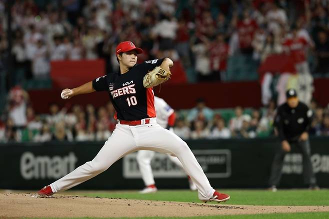 ▲ 투구하는 김태형의 모습 [KIA 타이거즈]