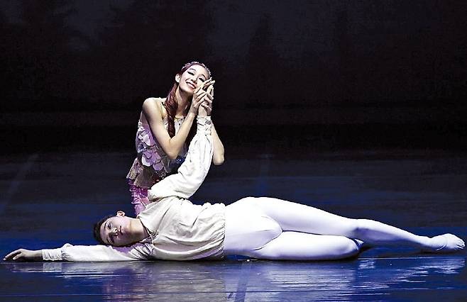 김선희 한국예술종합학교 무용원 명예교수의 ‘인어공주’(2022년 공연).  김선희 교수 제공