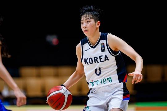 U-16 여자농구 대표팀 김담희. 사진[연합뉴스]
