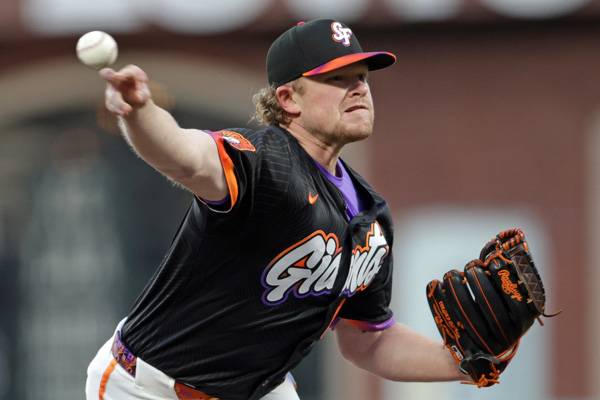 웹은 6이닝 3실점으로 분전했으나 팀은 이기지 못했다. 사진= Scott Strazzante/San Francisco Chronicle via AP= 연합뉴스 제공