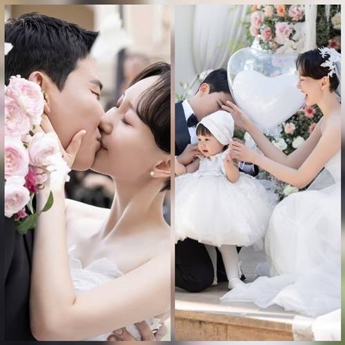 배우 이유영이 가족과 함께하는 특별한 결혼식을 올리며 팬들의 축하를 받았다. 사진=이유영 SNS