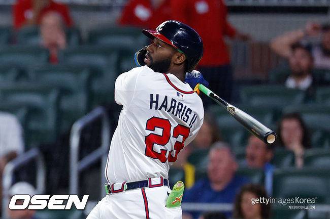 [사진] 애틀랜타 브레이브스 마이클 해리스 2세. ⓒGettyimages(무단전재 및 재배포 금지)