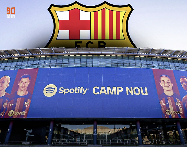바르셀로나의 홈구장 캄프 누. 90MIN