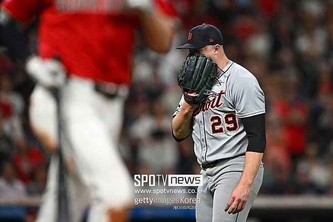 ▲ 에이스 타릭 스쿠발도 디트로이트의 연패를 막지 못했다.