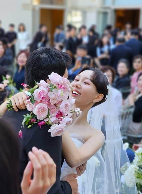 이유영 결혼식 현장. 사진ㅣ이유영SNS