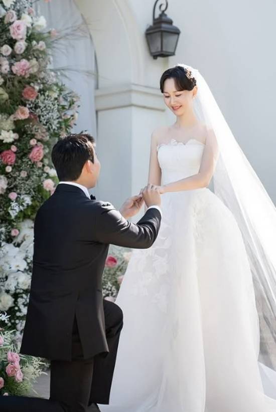 이유영 결혼식 현장. 사진ㅣ이유영SNS