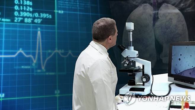 AI 의료 기술(CG) [연합뉴스TV 제공]