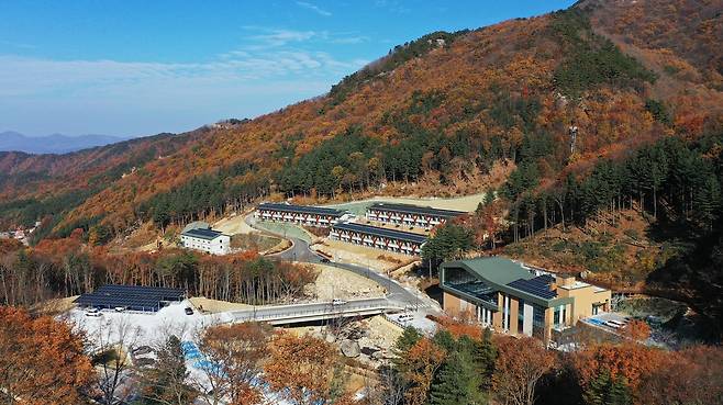 국립진안고원 산림치유원 내 숙소  [산림청 한국산림복지진흥원 제공. 재판매 및 DB 금지]