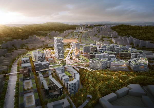 왕숙 도시첨단산업단지 조감도.