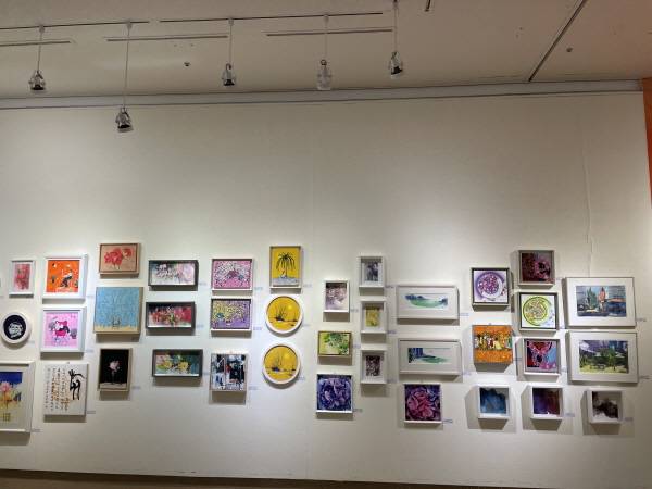 제1전시관에 전시된 작품들.