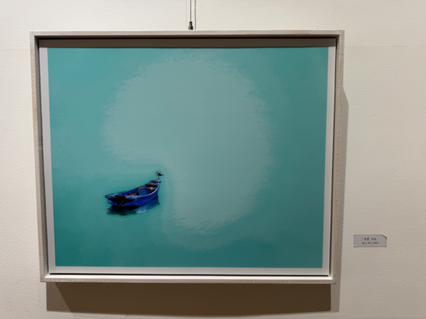 그림인듯 사진인듯 한 이상원 사진가의 '푸른 고요' 작품. /이서후 기자