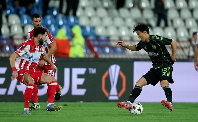 양현준(셀틱). 사진=AFPBB NEWS