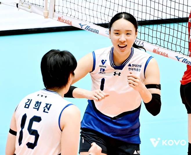 현대건설의 이예림(KOVO제공)