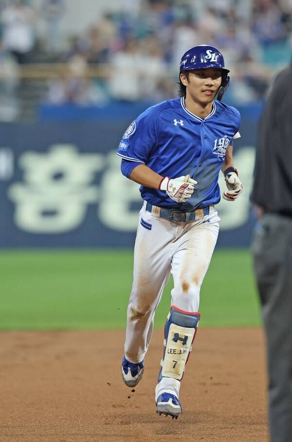 KBO리그 삼성 라이온즈 유격수 이재현. /사진=삼성 라이온즈