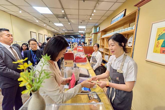 김혜경 여사. 대통령실 제공