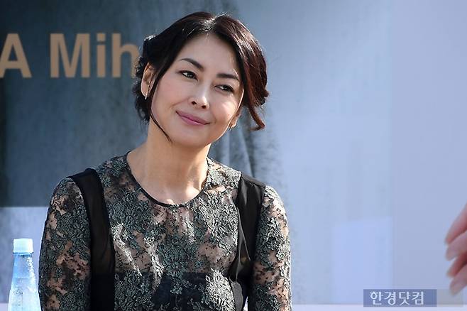 나카야마 미호. /사진=변성현 한경닷컴 기자