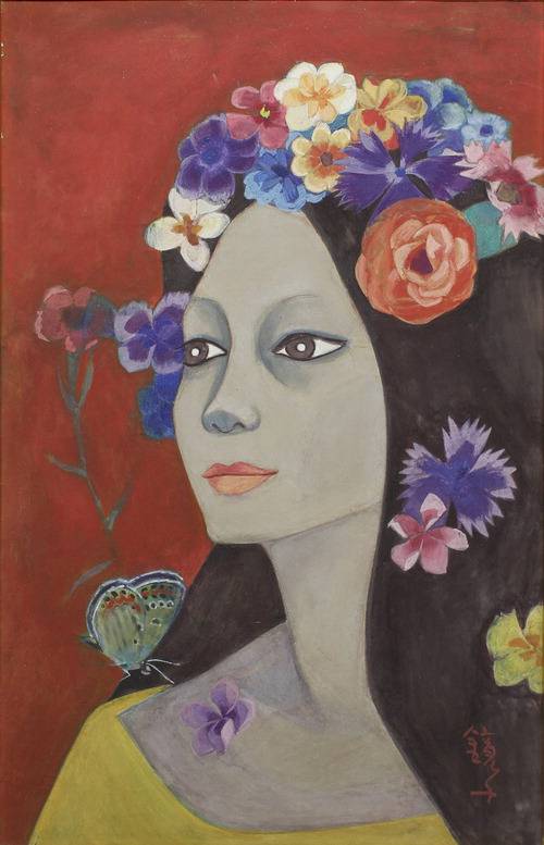 천경자 '고(孤)' 서울미술관