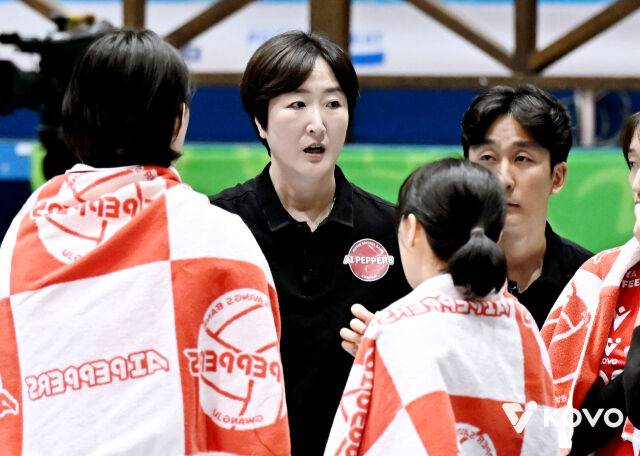 페퍼저축은행 장소연 감독./KOVO