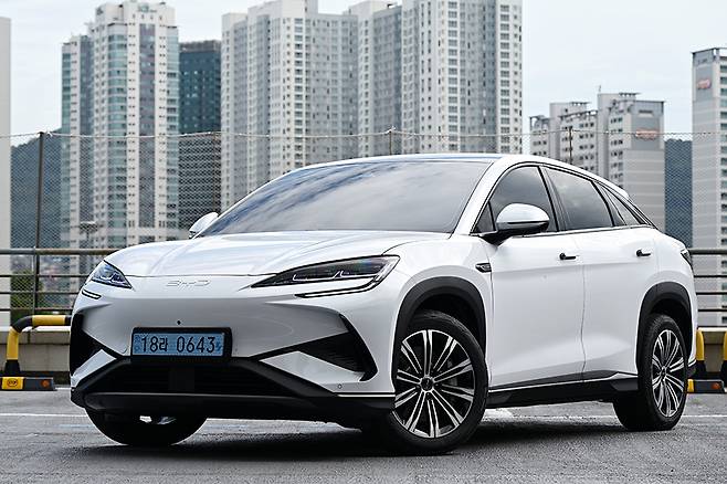 BYD 씨라이언 7. 사진: 김학수 기자