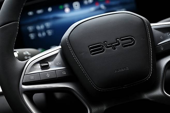 BYD 씨라이언 7. 사진: 김학수 기자