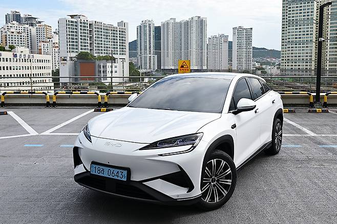 BYD 씨라이언 7. 사진: 김학수 기자