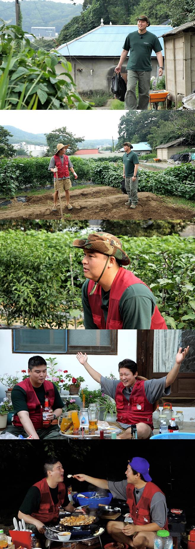 방송인 김대호의 유튜브 예능 ‘흙심인대호’에 출연한 배우 이장우 주요장면. 사진 JTBC 디지털스튜디오