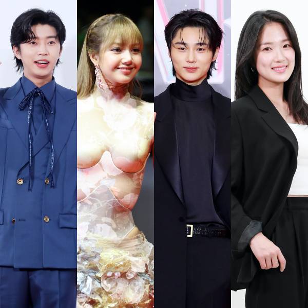 (왼쪽부터) 임영웅, 리사, 변우석, 김혜윤 /사진=스타뉴스