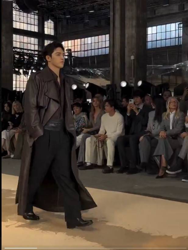 에스쿱스 밀라노 패션위크 /사진 보스 유튜브 계정youtube@boss 캡처