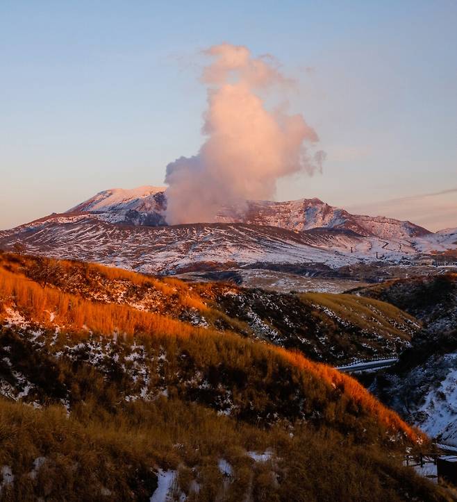 아소산 나카다케 화구