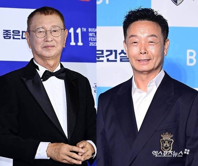 코미디언 전유성과 김학래