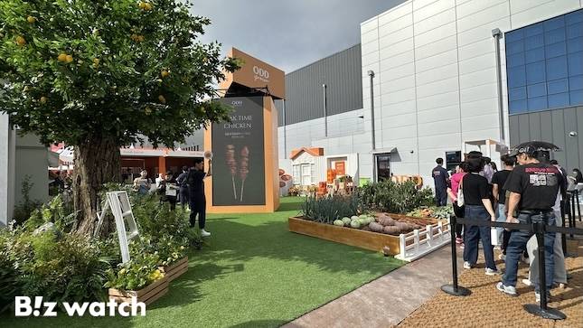 26일 개막한 'NS푸드페스타 2025 인(in) 익산'의 '멕시칸' 팝업스토어. / 사진=정혜인 기자 hij@