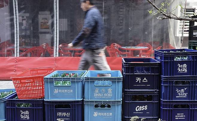 서울 시내 식당가 모습. 기사 이해를 돕기 위한 사진. (사진=연합뉴스)