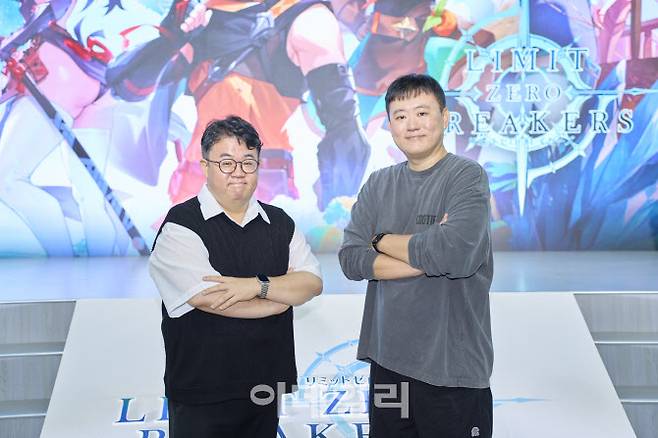 안진호 엔씨소프트 사업실장, 빅게임스튜디오 이동준 PD(사진제공=엔씨소프트)
