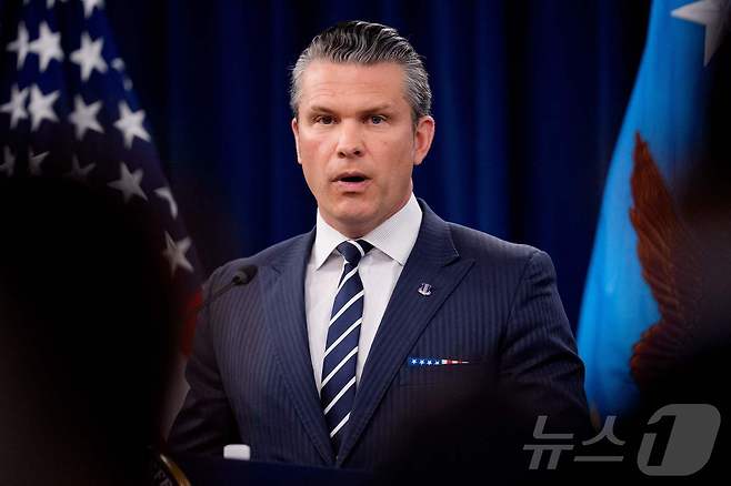 피트 헤그세스 미국 국방장관. (자료사진) 2025.06.22 ⓒ AFP=뉴스1 ⓒ News1 류정민 특파원