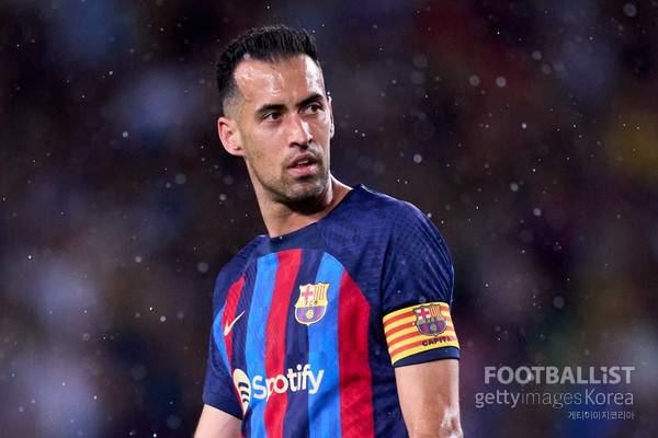 세르히오 부스케츠(당시 바르셀로나). 게티이미지코리아