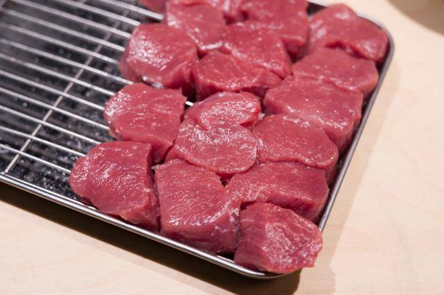 '교카이젠'에 돼지고기를 공급하는 송학농장의 토종 돼지 안심. 장준우 제공