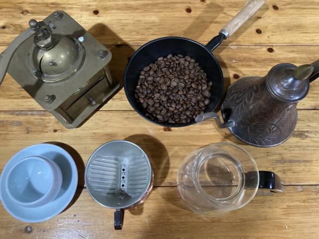 ▲ 핸드드립 추출도구