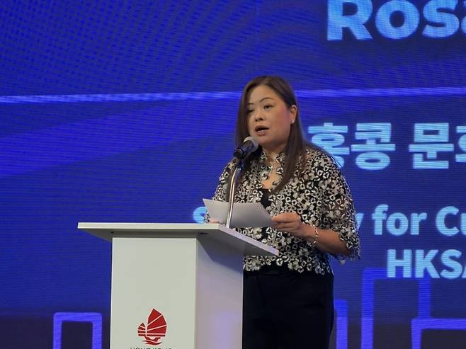 로사나 로 홍콩 문화체육관광국 장관  /사진= 강예신 여행+ 기자