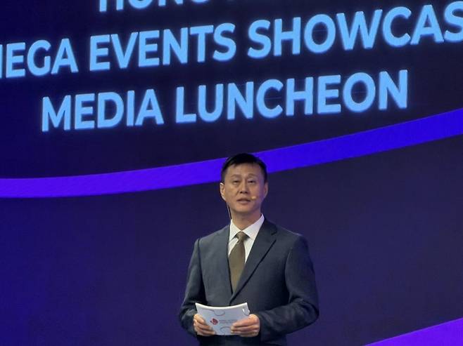 김윤호 홍콩관광청 한국지사장.  /사진= 강예신 여행+ 기자