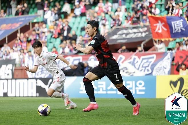 포항 스틸러스 김인성. 사진=한국프로축구연맹