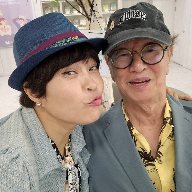 조혜련이 폐기흉 악화로 세상을 떠난 전유성을 추모했다. /사진=인스타그램 갈무리