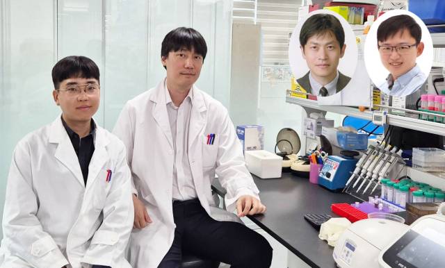 첨부1.(왼쪽부터)의과학대학원 홍세명 박사과정, 김창곤 박사, 김준 교수, 김지훈 교수. 사진제공=KAIST