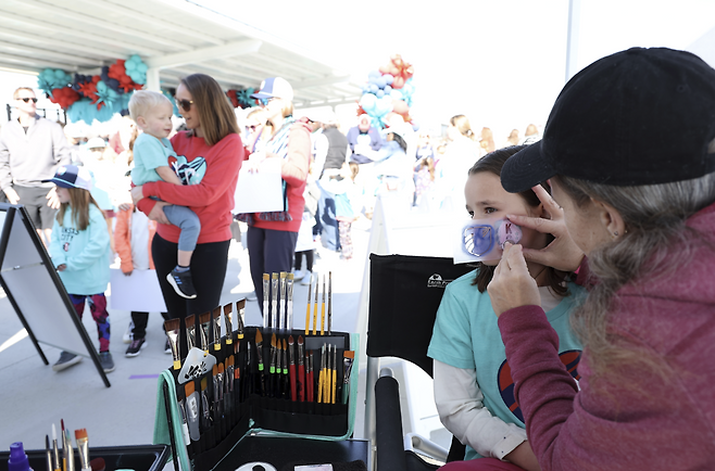 미국 NWSL 캔자스시티 커런트가 건립한 세계 최초 여성 전용 축구장 CPKC 스타디움. 게티이미지